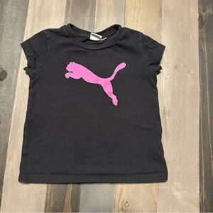 Toddler Girls Puma T-Shirt Size XXS (3/4)